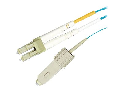 [FJ2-LCLC5V-01AH] Siemon Fiber Optic LC/LC OM4 Aqua 1m