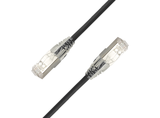 [LI-SC6AUFTP-0200-BL] LinkIT SlimPatch U/FTP Cat6a black 2m