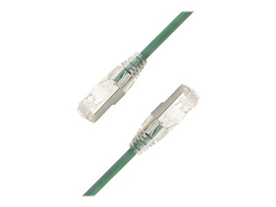 [SFTPC6A-0100M-GR] LinkIT SlimPatch F/UTP Cat6a green 1m
