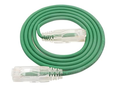 [SUTPC6A-0020M-GR] LinkIT SlimPatch U/UTP Cat6a green 0.2m