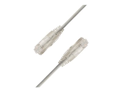 [SUTPC6A-0020M-GY] LinkIT SlimPatch U/UTP Cat6a gray 0.2m