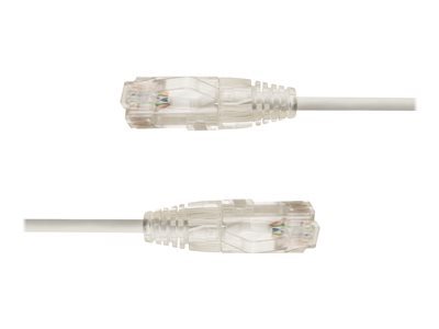 [SUTPC6A-0050M-WH] LinkIT SlimPatch U/UTP Cat6a hvit 0.5m