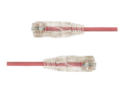 [SUTPC6A-0250M-RD] LinkIT SlimPatch U/UTP Cat6a rød 2.5m