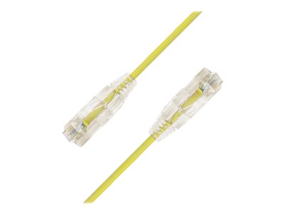 [SUTPC6A-0075M-YL] LinkIT SlimPatch U/UTP Cat6a yellow 0.75m