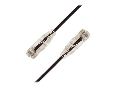 [SUTPC6A-0030M-SV] LinkIT SlimPatch U/UTP Cat6a black 0.3m
