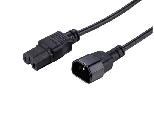 [NYEC15C14-2M-HF] LinkIT power cable C15/C14 black 2m