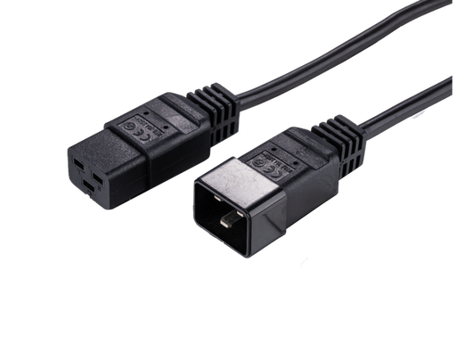 [NYEC19C20-05M-HF] LinkIT power cable C19/C20 black 0.5m