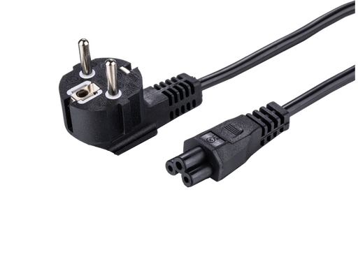 [NYESCC5-1M] LinkIT power cable CEE7/7 to C5 black 1m