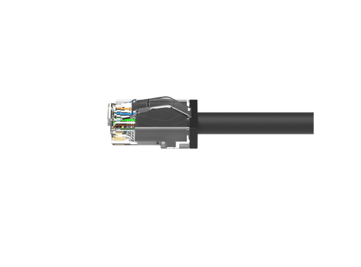 [LI-C6AUUTP-OUT-003BK] LinkIT Outdoor Patch U/UTP Cat6a 3m