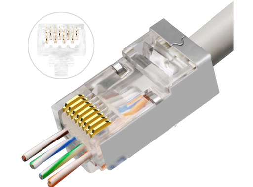 [EC-RJC6AS] LinkIT Easy RJ45 STP plug 5.5 - 6.3mm