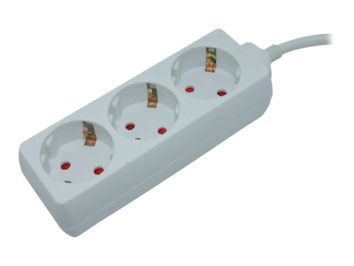 [ELV-SS3UB-030] Elivi Power strip with 3 outlets, 3m