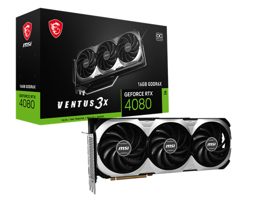 [4080 16GB VENTUS 3X OC] [NR]MSI GeForce RTX 4080 16GB VENTUS 3X OC