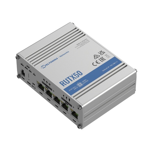 [RUTX50] INDUSTRIAL 5G ROUTER