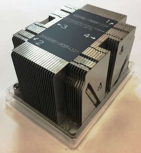 [SNK-P0068PS] Supermicro 2U Passive CPU Heat Sink Socket LGA3647-0