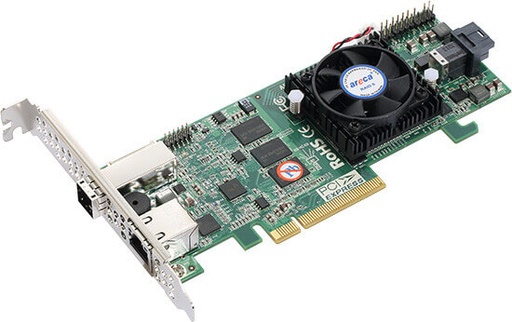 [ARC-1883LP] ARECA 1883LP 8port 12Gb/s SAS RAID PCIe x8 Card