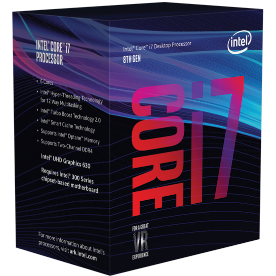 Intel Core i7-8700T 2.4 GHz Processor - 6 Cores, LGA 1151