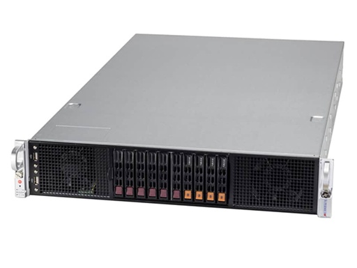 [SYS-220GP-TNR] 2U 6GPU, X12DPG-AR-P, CSE-218GH2TS-R0NDBP