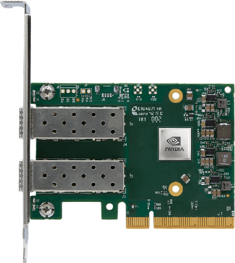 [AOC-631102AN-ADAT] ConnectX-6 Lx EN Adapter Card 25GbE Dual-Port SFP28 PCIe 4.0 x8 No Crypto