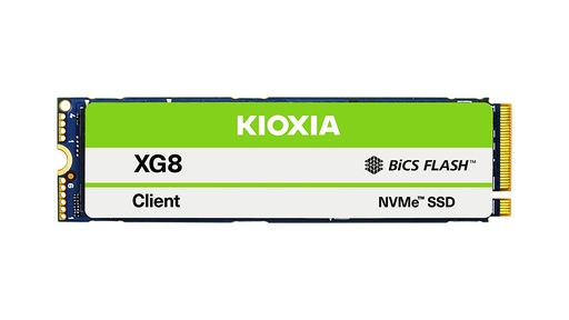 [KXG80ZNV512G] [NR]Kioxia XG8 512GB NVMe M.2 22x80mm <1DWPD, HF, RoHS