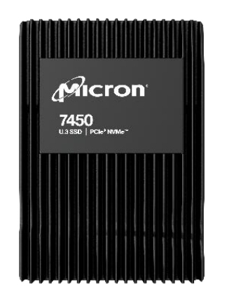 [MTFDKCC12T8TFS-1BC1ZABYY] Micron 7450 MAX 12.8TB NVMe PCIe 4.0 TLC U.3 15mm 3DWPD