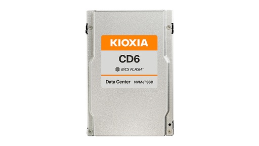 [KCD6XLUL15T3] Kioxia CD6-R 15.36TB NVMe PCIe4x4 2.5" 15mm SIE 1DWPD 5YR