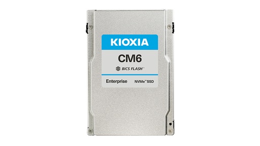 [KCM6XRUL960G] Kioxia CM6-R 960GB NVMe PCIe4x4 2x2 2.5" 15mm SIE 1DWPD 5 YR