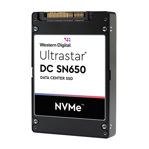 [WUS5EA176ESP5E3,0TS2374] WD/HGST UltrastarSN650 7.68TB NVMePCIe4 U.3 15mmISE1DWPD