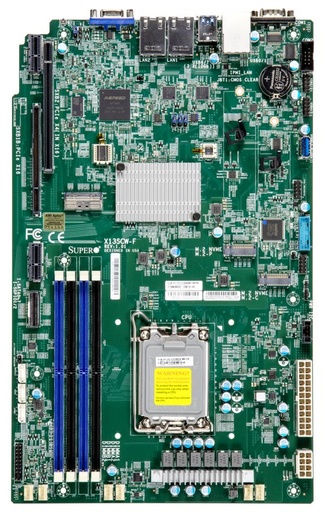 [MBD-X13SCW-F-O] X13 Server,WIO,Catlow,UP,RPL-E Xeon E,LGA1700, C266