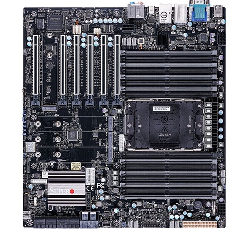 [MBD-X13SWA-TF-O] Flagship WS, EATX/Intel W790/LGA4677/6xPCIE 4.0x16 slots