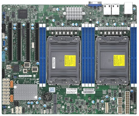 [MBD-X12DPL-NT6-B] X12DPL-NT ICX mainstream DP MB with Intel X550, AST2600