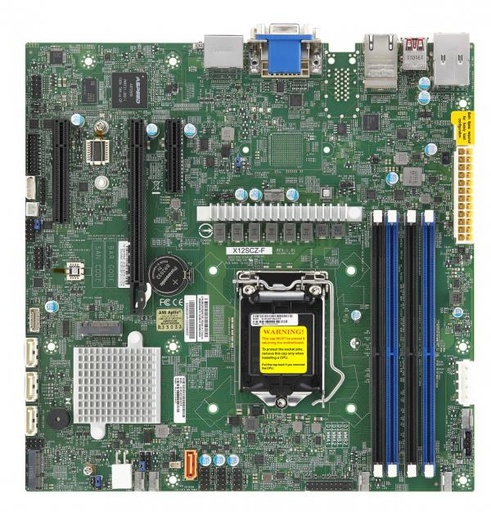 [MBD-X12SCZ-F-O] X12SCZ-F,Micro ATX,Comet Lake PCH W480,LGA1200,1 PCIE x1