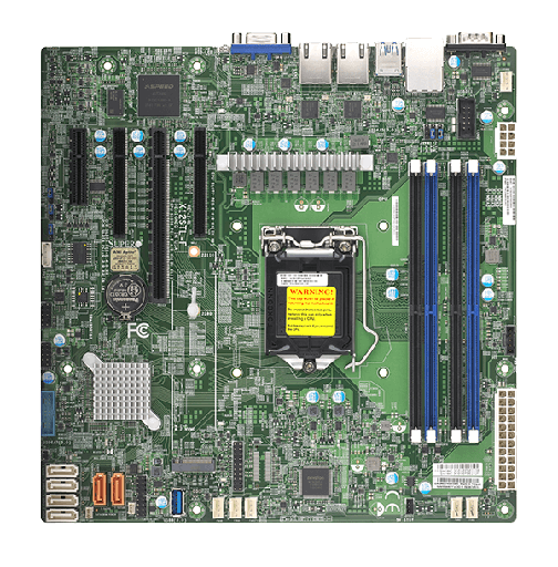 [MBD-X12STL-F-O] Intel Xeon-E 2300 (Rocket Lake- E)FamilySocket H5LGA1200