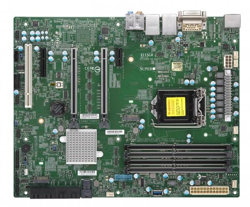 [MBD-X11SCA-B] Intel C246,Xeon-E/Core i3/Pentium/Celeron,LGA1151(Socke
