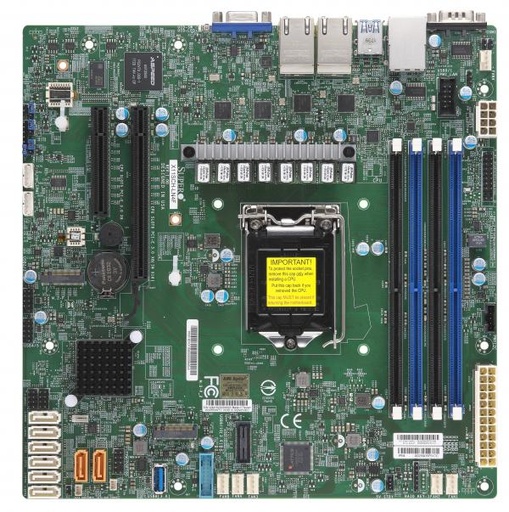 [MBD-X11SCH-LN4F-O] CFL Xeon E processor family,SKT LGA1151,C246 chipset,4xD