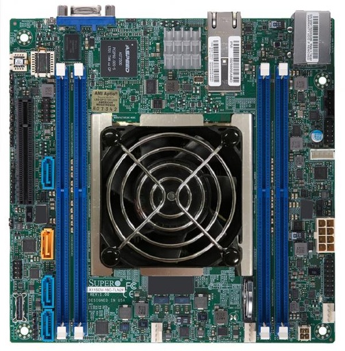 [MBD-X11SDV-8C+-TLN2F-B] X11SDV-8C+-TLN2F,Embedded Xeon-D Mini ITX,8 Core,Dual 10G